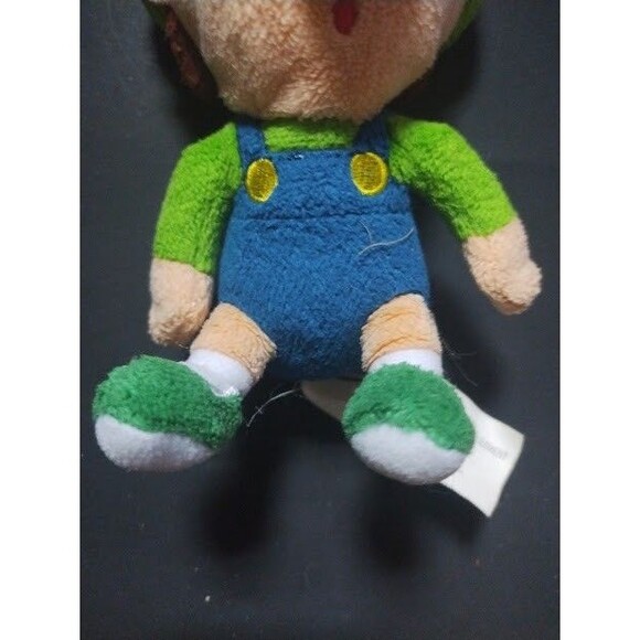 BABY LUIGI Super Mario Little Buddy Authentic Nintendo 6' Plush - Picture 4 of 11